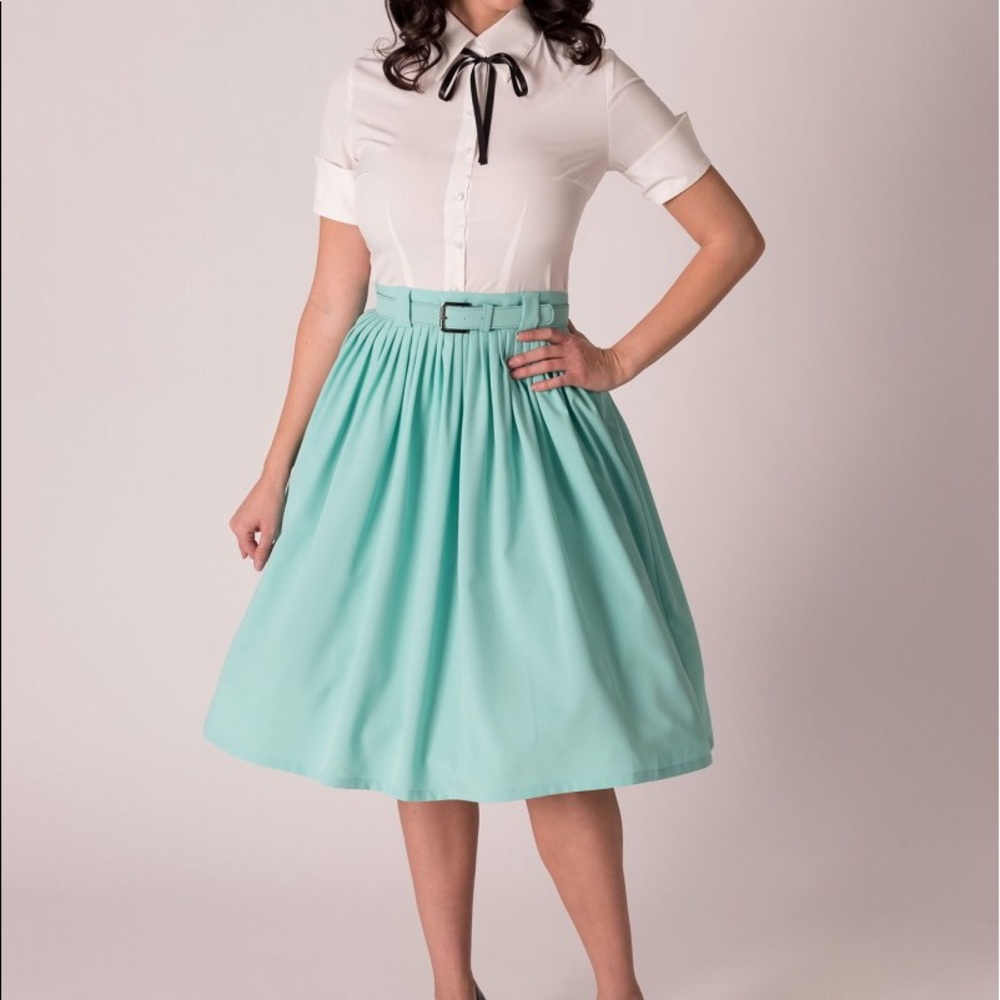 Tatyana Gloria skirt Robins Egg Blue Med NET